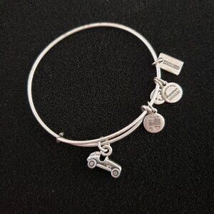 Alex and Ani Monopoly Game Car Silver Charm Bracelet  Bangle  18
